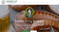 Desktop Screenshot of concordiaclub.ca